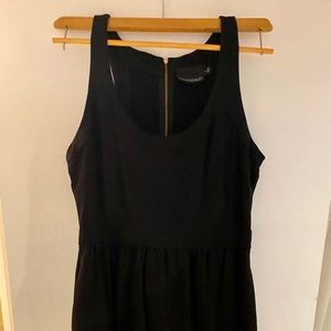 Fit and Flair Black Dress